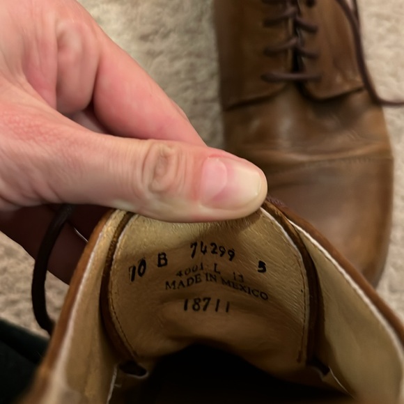 Frye Erin Cap Toe Derby Shoes size 10 - Picture 5 of 5